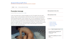 Desktop Screenshot of amateur-home-made.com